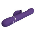 Вибромассажер с поступательным движением серии Pretty Love - Falin Twinkled Tenderness Dark Purple 7 vibration functions 4 rolling functions, BW-500012-2