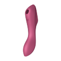 Двойной вибратор с вакуумной стимуляцией SATISFYER CURVY TRINITY 3 RED