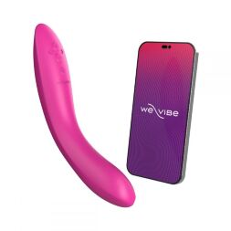 Вибратор для точки G Rave 2 We-Vibe, силиконовый, розовый, 19.3 х 3 см