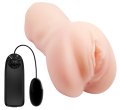 Мастурбатор с вибрацией CRAZY BULL - Realistic Pocket Pussy, BM-009228Z