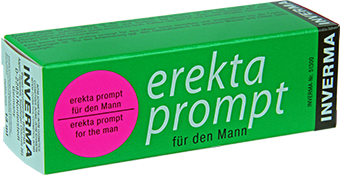 Крем для стимулирования потенции у мужчин Erekta Prompt Für Den Mann, 13 мл