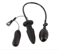 Анальная вибропробка надувная Inflatable Vibrating Butt Plug