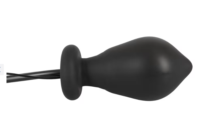 Анальная вибропробка надувная Inflatable Vibrating Butt Plug