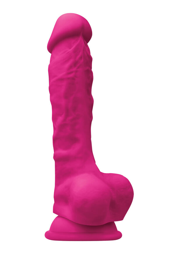 Фаллоимитатор силикон NS Novelties COLOURS PLEASURES 7" DILDO PINK