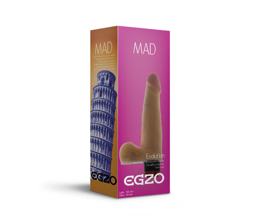 Вибратор EGZO Ciberskin V003 ( 18,5 см х 4 см )