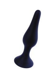 Універсальна анальна втулка середнього розміру Silicone Black Plug M