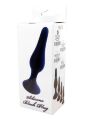 Універсальна анальна втулка середнього розміру Silicone Black Plug M