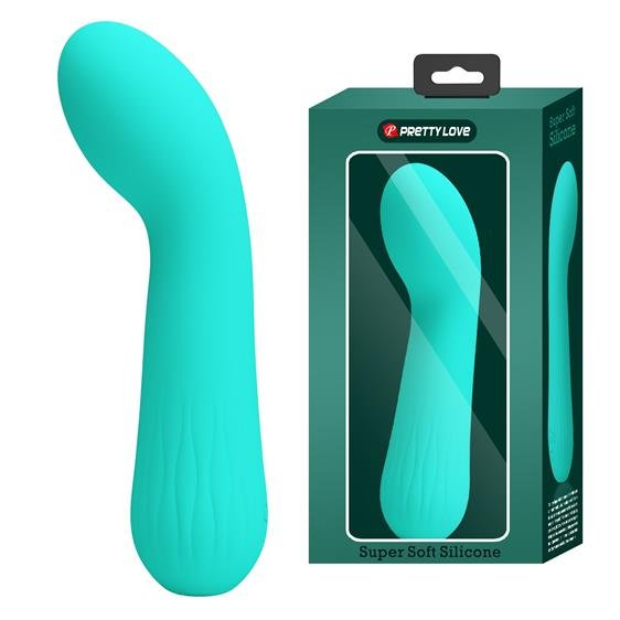 Компактний вібростимулятор у сучасному лаконічному дизайні - Pretty Love Kirk Vibrator Mint