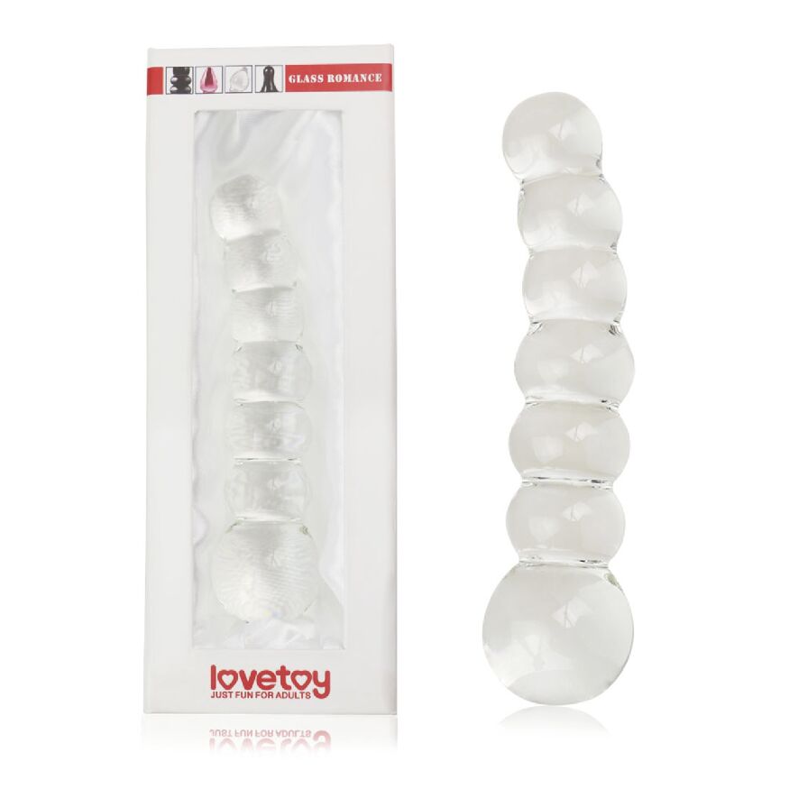 Фаллоимитатор стеклянный 6,8" Glass Romancе
