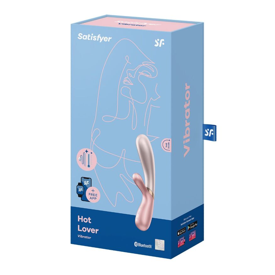 Вибратор-кролик с подогревом Satisfyer Hot Lover Pink