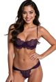 Комплект жіночої білизни Passion TIVOLEA SET violet XL