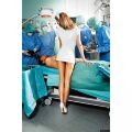 Игровой костюм медсестры NURSES COAT WITH RED DETAILS AND HAT, OS