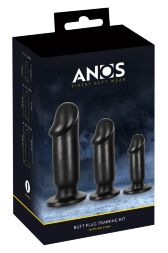 Набор тренировочных анальных фаллоимитаторов ANOS Butt plug training kit