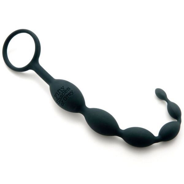 Анальные бусы Fifty Shades of Grey, Silicone Anal Beads, 18,4х2,4 см