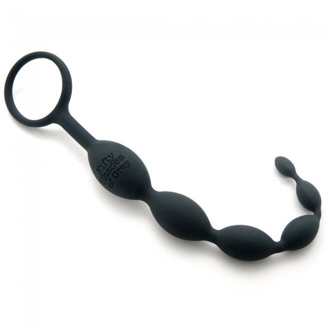 Анальные бусы Fifty Shades of Grey, Silicone Anal Beads, 18,4х2,4 см