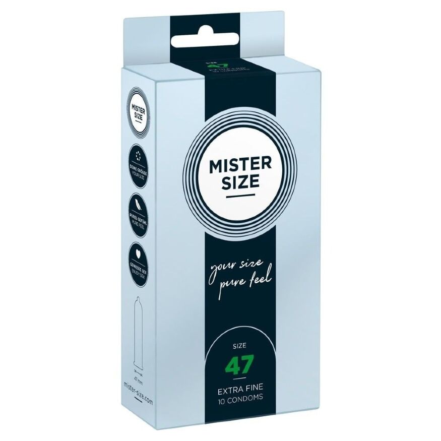 Презервативы Mister Size 47mm, 10 шт