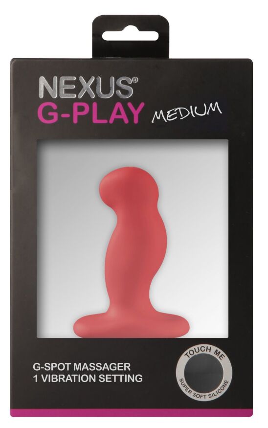 Вибромассажер простаты Nexus G-Play Plus M Red, макс диаметр 3см