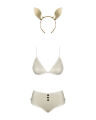 Костюм зайчика Obsessive Neo Goldes S/M