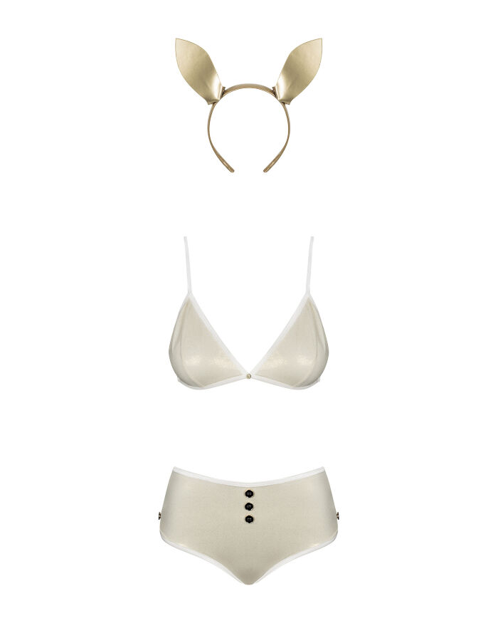 Костюм зайчика Obsessive Neo Goldes S/M