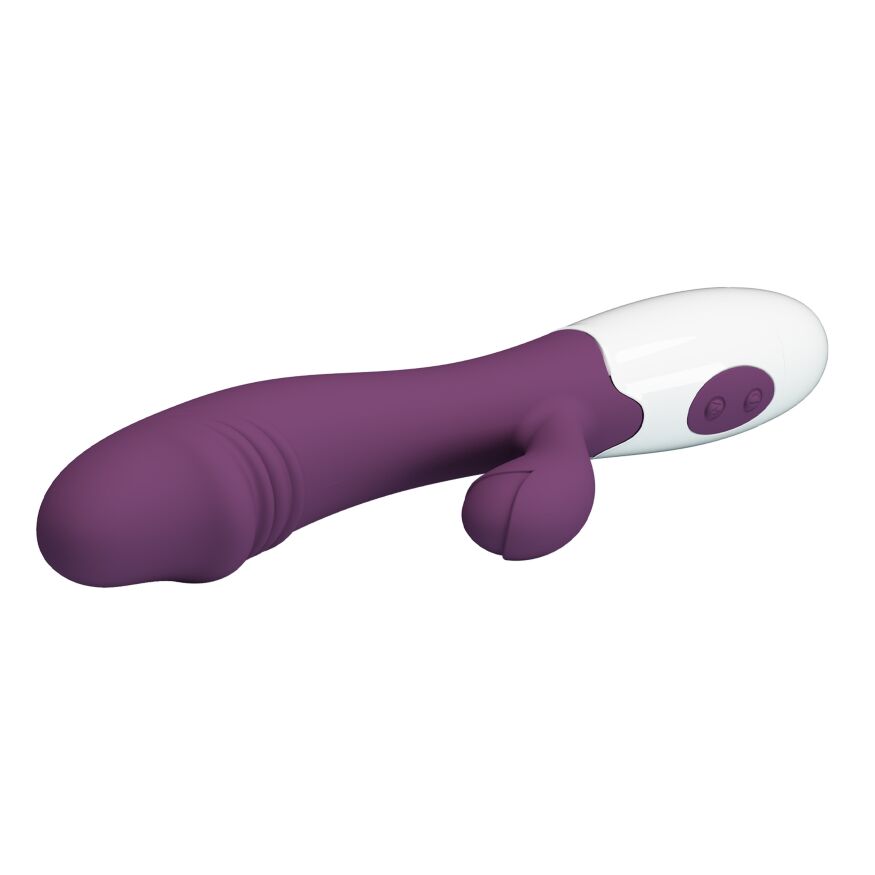 Вибратор серии Pretty Love - SNAPPY dark purple, BI-014173-A2