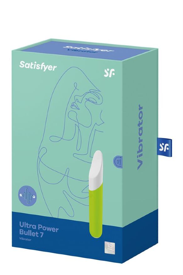 Віброкуля Satisfyer Ultra Power Bullet 7, салатовий
