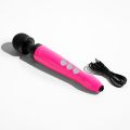Вибромассажер DOXY Die Cast 3R Hot Pink, очень мощный, перезаряжаемый, металлический корпус