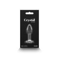 Стеклянная анальная пробка NS Novelties Crystal - Desires - Rainbow Gem - Small