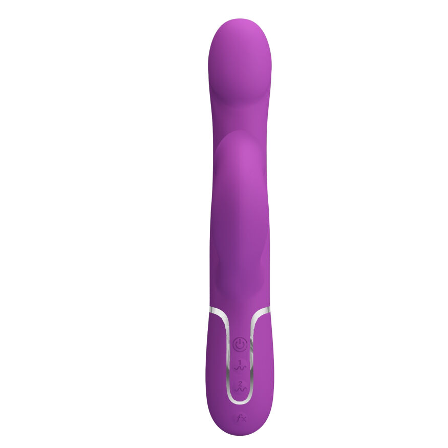 Вибромассажер с поступательным движением серии Pretty Love - Falin Twinkled Tenderness Violet, 7 vibration functions 4 rolling functions, BW-500012-3