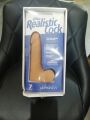 Фаллоимитатор Doc Johnson The Realistic Cock ULTRASKYN 7 Inch with Balls Vanilla (мятая упаковка!!!)