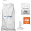 Фаллоимитатор Doc Johnson The Realistic Cock ULTRASKYN 7 Inch with Balls Vanilla (мятая упаковка!!!)