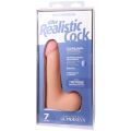 Фаллоимитатор Doc Johnson The Realistic Cock ULTRASKYN 7 Inch with Balls Vanilla (мятая упаковка!!!)