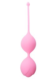 Вагінальні кульки - Silicone Kegel Balls Pink, 36 мм, 90 г