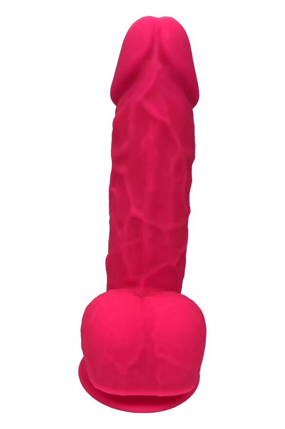 Фаллоимитатор реалистичный Dreamtoys Real Love на присоске с мошонкой, розовый