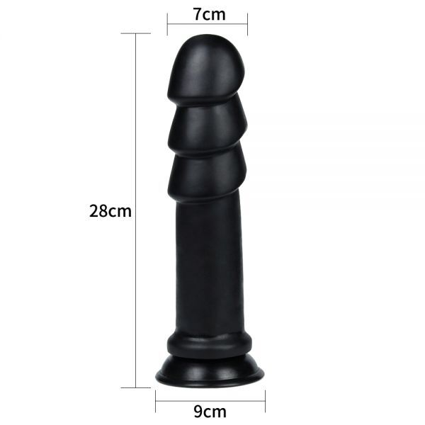 Анальная пробка с оригинальной  формой 11.25" King-Sized Anal