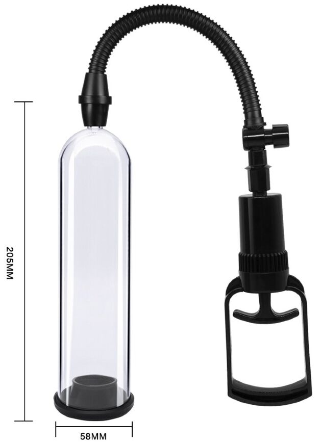 Вакуумная помпа Boss Series: Powerpump MAX 0.2 - Black&amp;Clear, BS6000037
