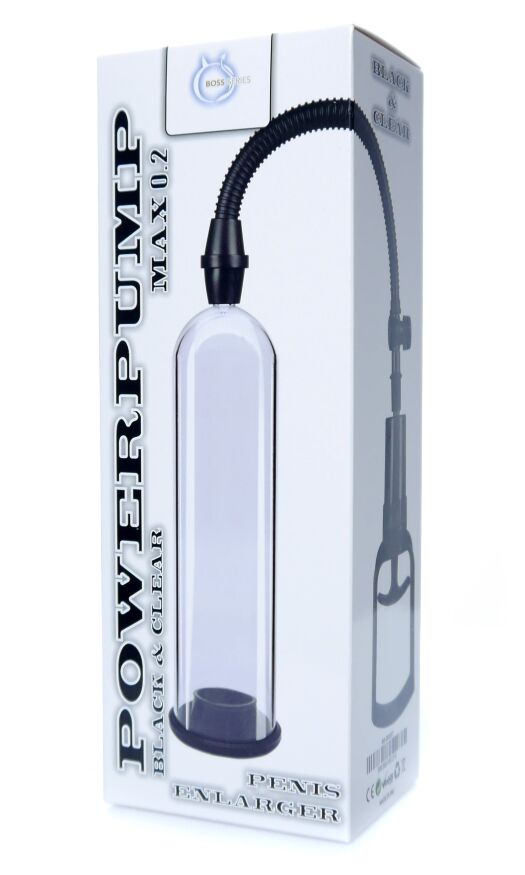 Вакуумная помпа Boss Series: Powerpump MAX 0.2 - Black&amp;Clear, BS6000037