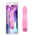 Вибратор рельефный на батарейках Chisa Crystal Jellie, розовый
