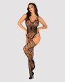 Комбинезон Obsessive Bodystocking G325 czarny S/M/L