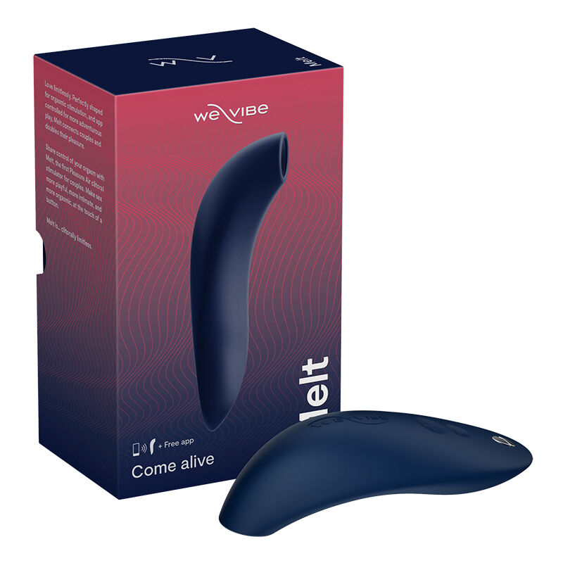 Вакуумный вибратор для пар We-Vibe MELT Blue