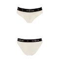 Трусики с широкой резинкой и кружевом PS001 PANTIES ecru XL - Passion