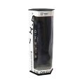 Фалоімітатор SilexD Vetus Black (MODEL 1 size 8in), двошаровий, силікон + Silexpan, діаметр 4,2см