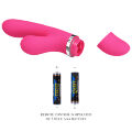 Розкішний багатофункціональний вібратор комплексної дії Pretty Love Willow Vibrator Pink