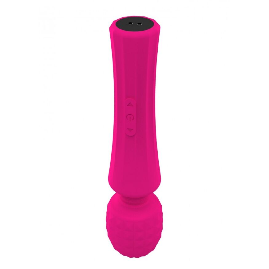 Вибратор Микрофон Rechargeable Power Wand - Рожевий