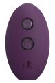 Анальний вібратор Dreamtoys Glam з пультом, фіолетовий, 12.8 см
