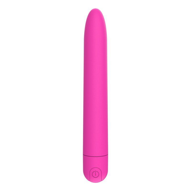 Вибропуля Ultra Power Bullet USB Matte Pink 10 режимов вибрации