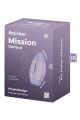 Вишуканий девайс для безконтактної стимуляції зони клітора Mission Control violet