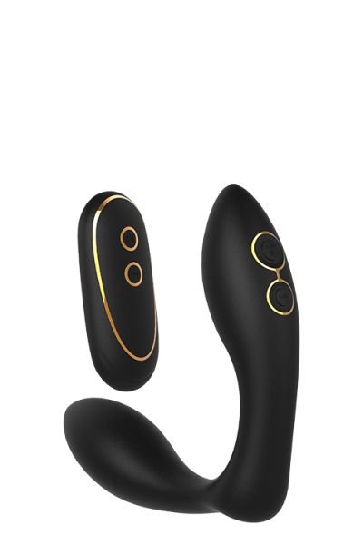 Універсальний вібромасажер із анальною стимуляцією Dream Toys Elite Renée, чорний