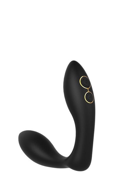 Універсальний вібромасажер із анальною стимуляцією Dream Toys Elite Renée, чорний