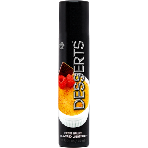 Съедобный лубрикант WET Desserts Crème Brulee (Крем-брюле), 30мл