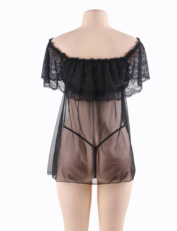 Сукня Star Night Sexy Babydoll чорна XS-S